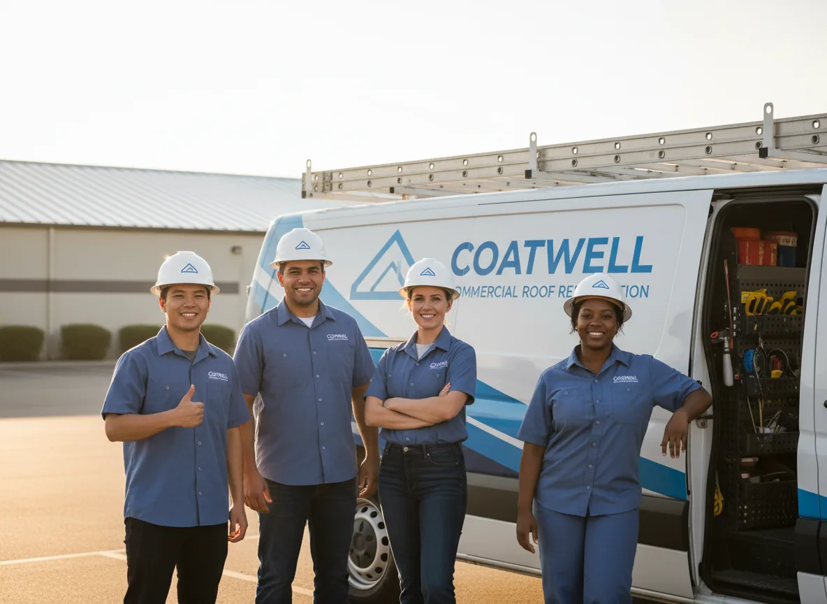 Commercial roof coating company in La Coste, TX
